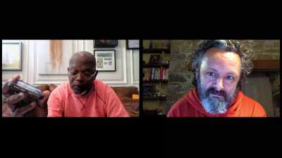 -[David grunting]
-[line drops] - Staged