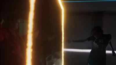 [David grunts, pants] - Legion
