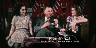 David:
He was trying to turn
some of this into a bit - The Murders at Starved Rock
