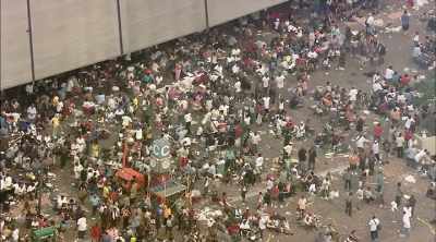 DAVID: Here in Algiers,
the biggest thing since Katrina - Algiers, America