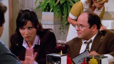 David and I will not be getting back together - Seinfeld