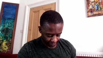 [David] Oh, Jesus, Adrian Lester.
Fucking hell-- - Staged