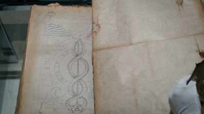 - DAVID: These are sigils.
- VINCENT: Possibly. - Evil