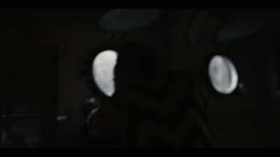 (David yells)
(fighting, slashing, spurting) - Haunting of the Queen Mary