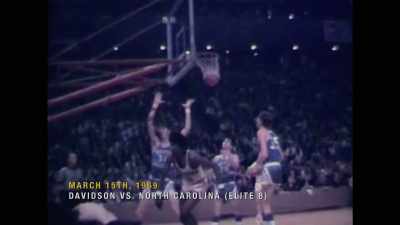 Davidson had not experienced
an NCAA tournament win since 1969. - Stephen Curry: Underrated