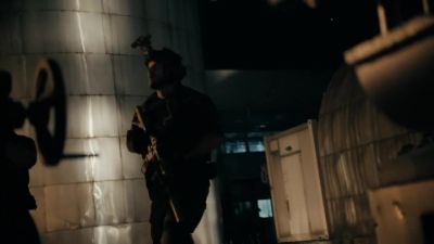 DAVIS [over comms]:
Bravo 1, - SEAL Team