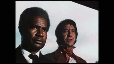 Davis's regal slow burn
doesn't hide his despair. - Is That Black Enough for You?!?