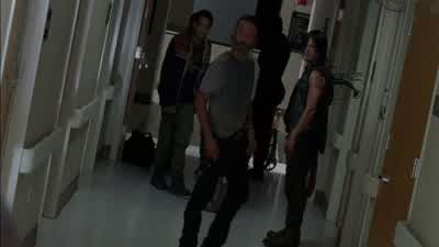Dawn: Glad we could work things out. - The Walking Dead
