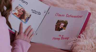 "Dawn Schweitzer
is a horny shrimp." - Mean Girls