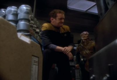 - Dax to O'Brien.
- Yes, Lieutenant? - Star Trek: Deep Space Nine