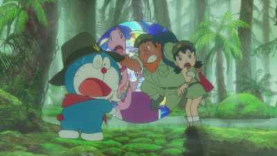 Daxiong, hurry up! - Doraemon: Nobita's New Dinosaur