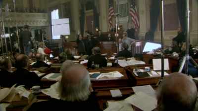 Day-Lewis:
And I think you could
come to grief - Spielberg