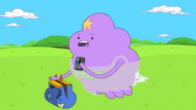 Day one: on my way to Finn and Jake's.  - Adventure Time