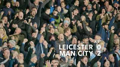 De Bruyne hits it! Does he hit it?
[shouting] Does he ever! - All or Nothing: Manchester City