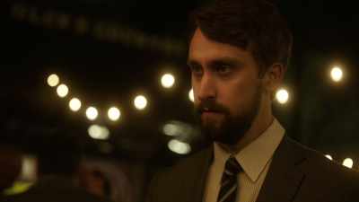 - Dead.
And my name is Julie. - Corporate