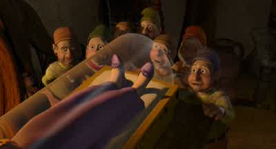 Oh no no no Death prods off the tableWhere would we supposed to put her The bed's takenWhat - Shrek