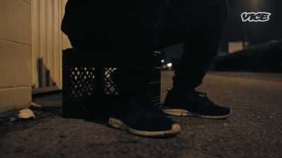 Dealing drugs on the corner, - I Was a Teenage Felon