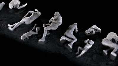  Dealing with an infant would
 have certainly slowed the - Pompeii: Secrets of the Dead