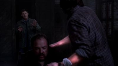 DEAN:
Easy there, okay? - Supernatural