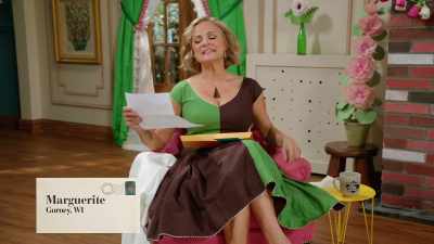 "Dear Amy, on a bus heading
to my first four-way. - At Home with Amy Sedaris