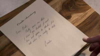 "Dear Bob. Patty gave me this. - Insatiable