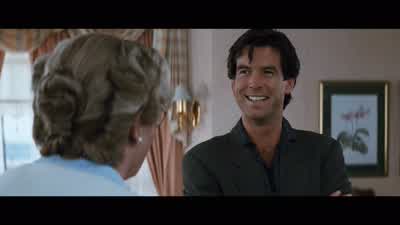 No dear you know can you help me with somethingI found this outsideUh yes This is off my MercedesOff your Mercedes dearYou own that big expensive car out thereOh dear Well they say a man who has to buy a big car like that'strying to compensate for smaller - Mrs  Doubtfire