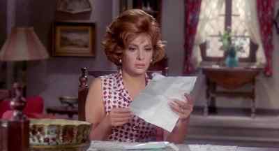 "Dear Carla,
luck is on." - Buona Sera, Mrs  Campbell