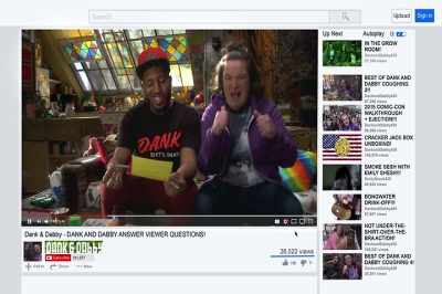 -"Dear Dank and Dabby--" That's us.
-[laughs] - Disjointed
