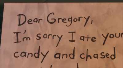 Dear Gregory, - Diary of a Wimpy Kid