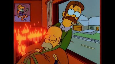 Dear Lord,
may your loving hand - The Simpsons