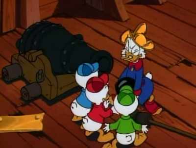 "Dear Ma Beagle,
if you ever want to see - DuckTales
