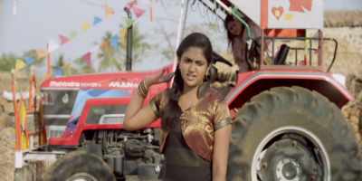 Dear me! You drive
that tractor like a man! - Sairat