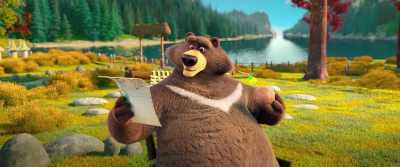 "Dear Mic-Mic,
I left for America. - Big Trip 2: Special Delivery