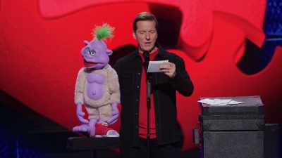 "Dear Peanut, are children
with peanut allergies - Jeff Dunham:  I'm With Cupid
