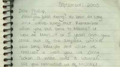 Dear Phillip,
how have you been doing? - Alice is Still Dead