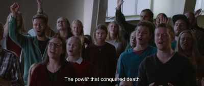 Death is forever beneath him. - Thelma