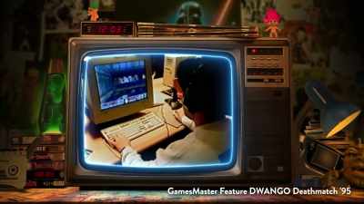 Deathmatch '95 was essentially
the first worldwide tournament. - FPS: First Person Shooter