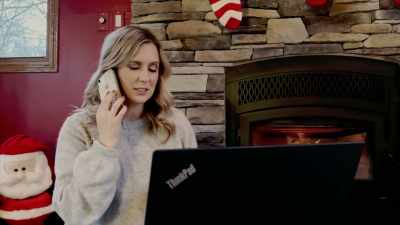 (Deb crying) - A Fireman for Christmas