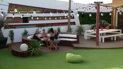‐DEBBIE: He ain't.
‐CARA: No he is, he's good, - Love Island