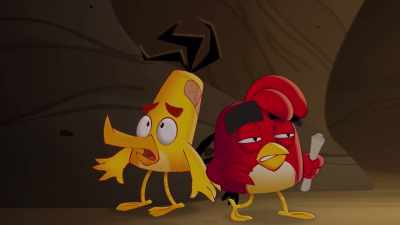 [debris falling] - Angry Birds: Summer Madness