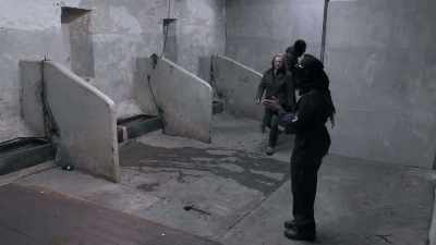 DEBS: The recruit must never trust
the interrogator. - Celebrity SAS: Who Dares Wins