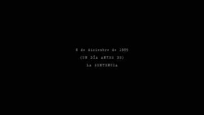 DECEMBER 8TH, 1985
THE SENTENCE - Argentina, 1985