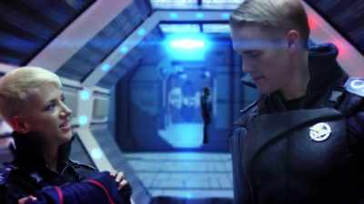 Deck creates a current through
the entire suit, simulating one-g. - Space Command Redemption
