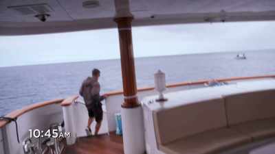 Deck crew, deck crew, make your 
way to the swim platform. - Below Deck Down Under
