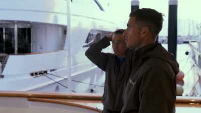 Deck crew, deck crew,
steering check'’s good, - Below Deck Down Under