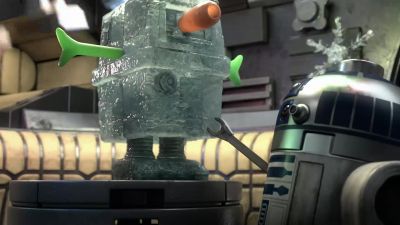 Decorations check Lights check - The Lego Star Wars Holiday Special