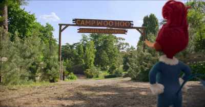 Dedicated to teamwork." - Woody Woodpecker Goes to Camp