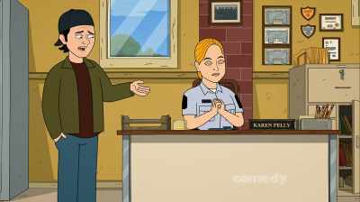 [deep breathing] - Corner Gas Animated