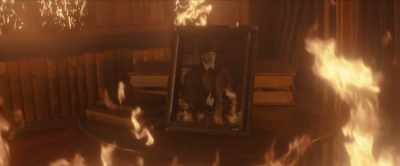 [deep dramatic music]
[flames roaring] - Fear the Invisible Man