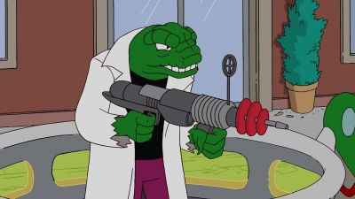 (deep, gruff voice):
Everyman... - The Simpsons